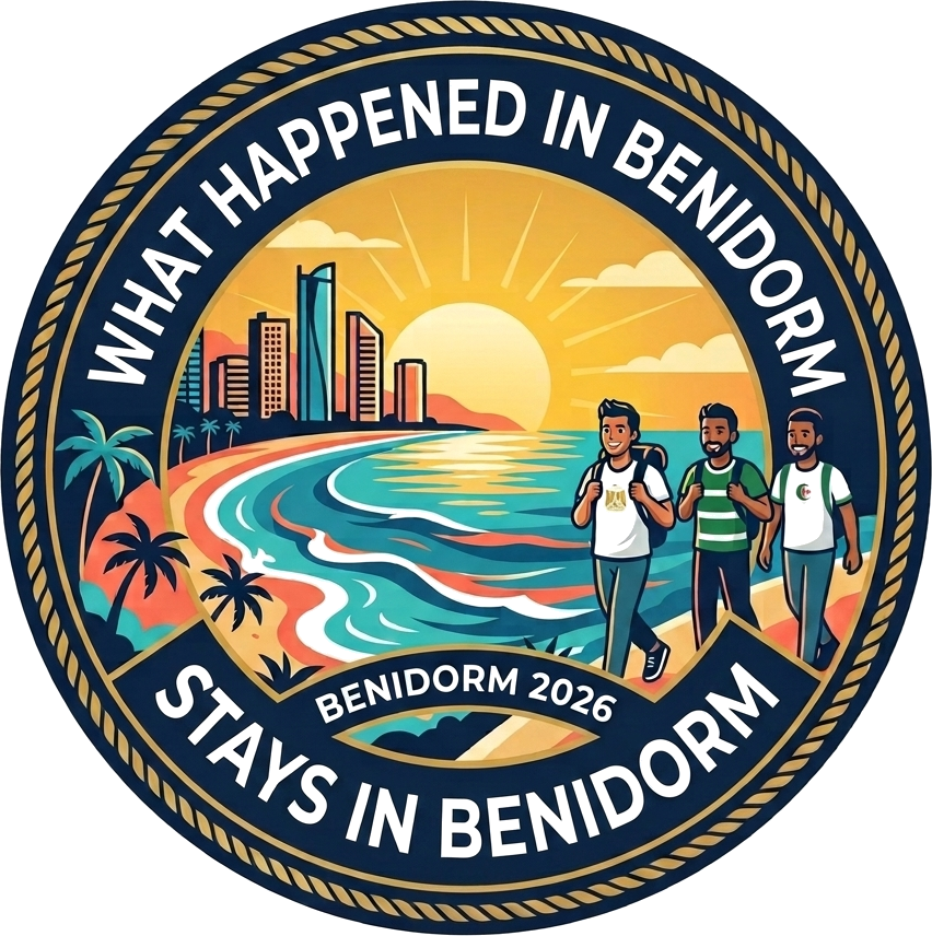 Benidorm 2026 trip badge